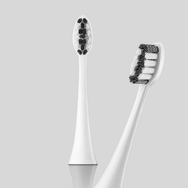 Đầu Bàn Chải Điện Lock&Lock, Electric Toothbrush Heads, 4Pcs - 2 Màu (Đen, Trắng) - ENR546 image number null